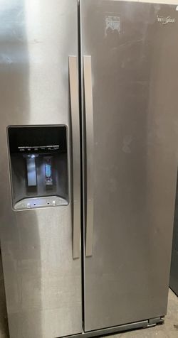 Whirlpool Side By Side Stainless Steel Refrigerator
