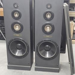 Mitsubishi M-S5370 4 Way Acoustic Suspension Tower Speaker System