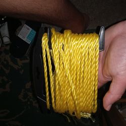 20 yrds or so of bait bucket rope/ etc. 