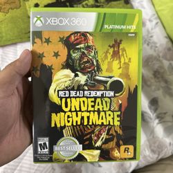 Red Dead Redemption Undead Nightmare Xbox360 CIB  Clean Tested Working