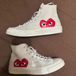 CDG Converse Size 10M 