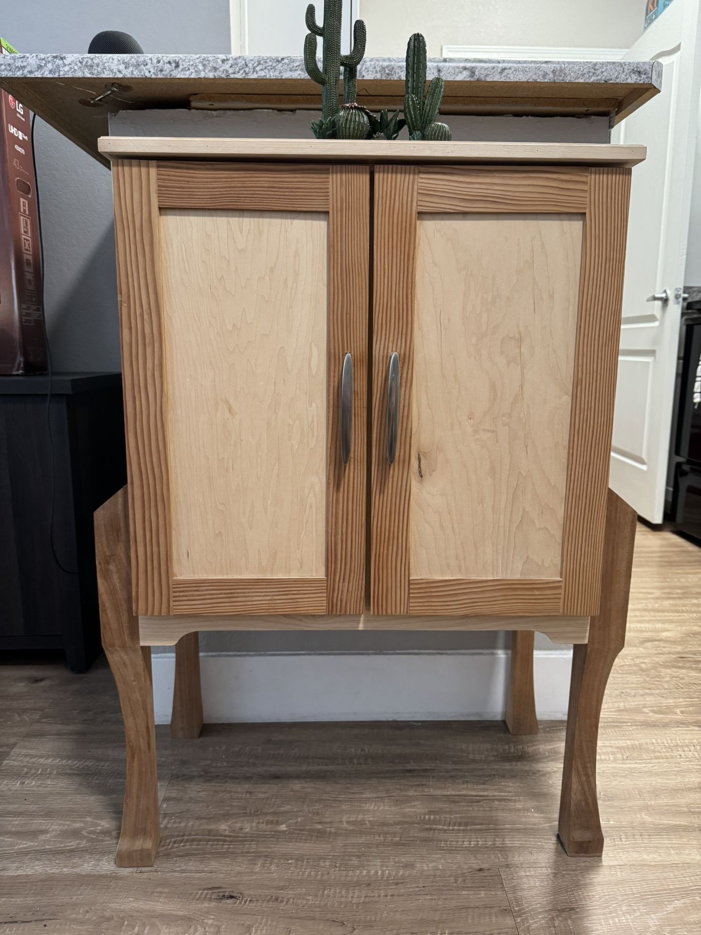 Wooden Cabinet Armoire