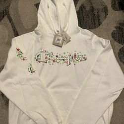 Champion Hoodie Christmas Sweater Large 