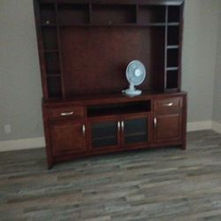 Huge tv stand entertainment stand