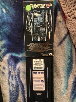 Vintage VHS FRIDAY THE 13 th, (READ DESCRIPTION)