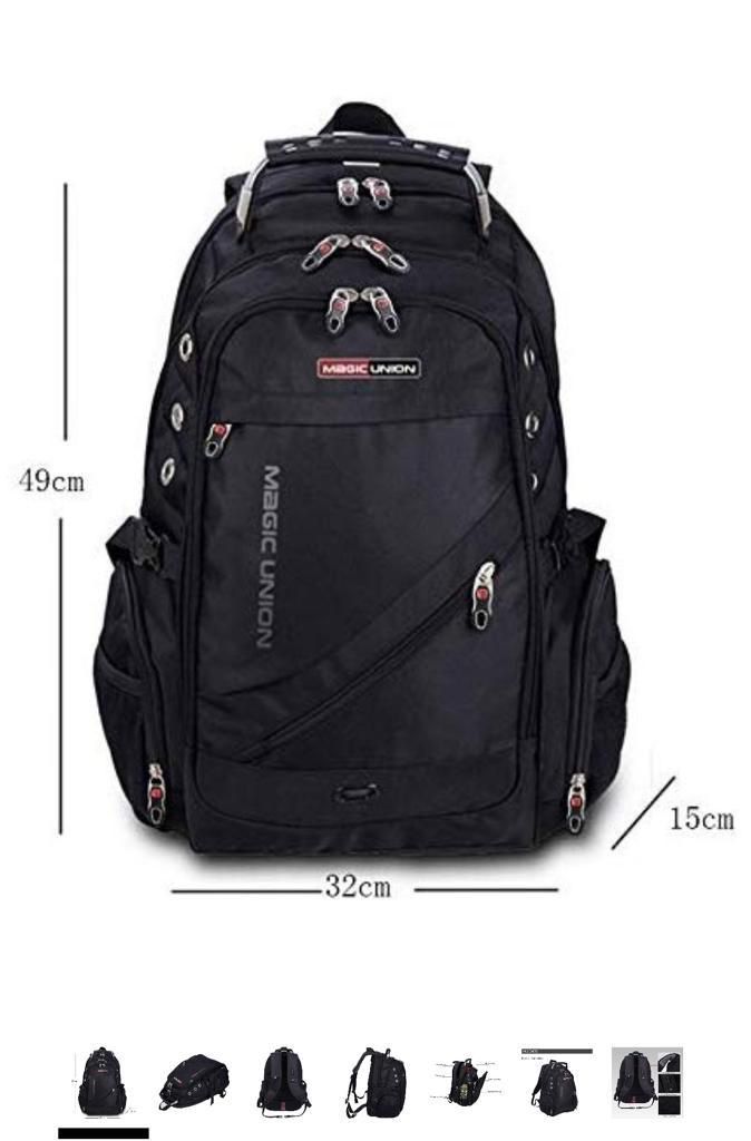 Bolso de hombre / mens travel bag, backpack, polyester bags, waterproof - magic union
