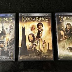 🌋📀 Lord of the Rings Trilogy 3 DVD Movies Set, Special Edition (brand new)