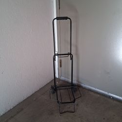 Fold up utility push cart Pickup Time 1:00-10:30 PM Cash Only Huge Moving Sale Read Description 