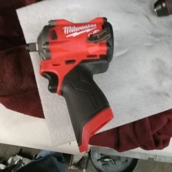 New Milwaukee M12 Half Inch Impact Stubby Tool Only