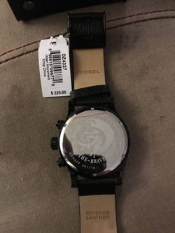 Black Diesel Watch