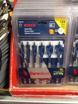 BOSCH SPADE DRILL BITS
