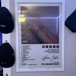 Baby Keem Melodic Blue Album cover poster Framed 