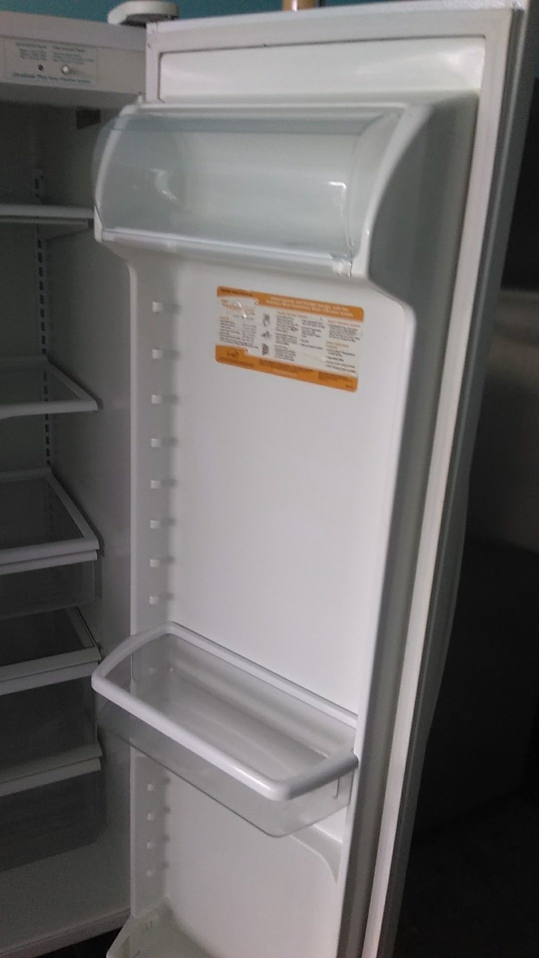 Whirlpool gold series sidebyside with icemaker and water dispenser