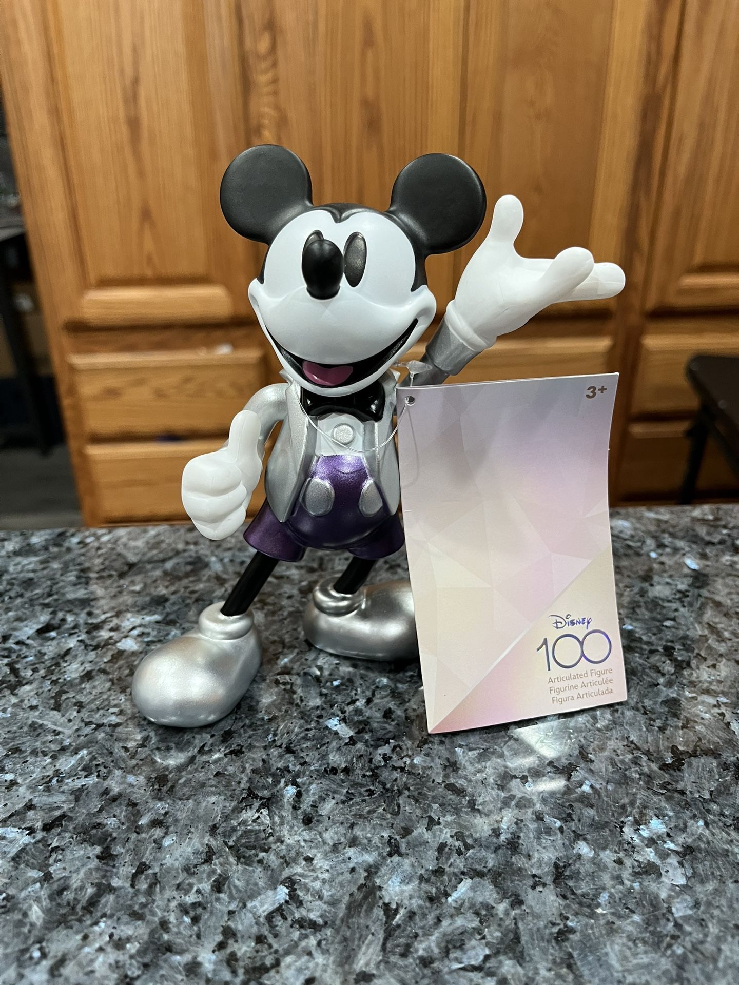Disney 100 Years Of Wonder Mickey Mouse Articulated Figure. Brand New With Tags