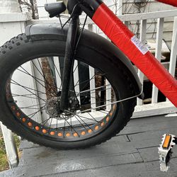 Nakto Fat Tire Electric Bike 26”