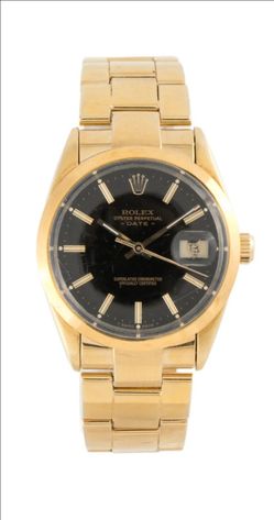 Rolex gold watch 18k . Oyster perpetual