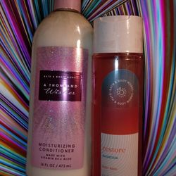 Bath And Body Works Body Wash And Conditioner 