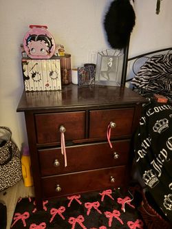 Cherry Wood nightstand / dresser