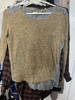 Madewell Two Tone Long Sleeve. Size XS