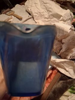 Blue glass