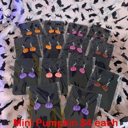 Handmade halloween earrings. Prices on pictures 