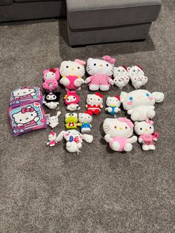 Bundle of hello kitty Plushes