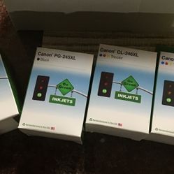Ink Jet Cartridges  For A Canon Printer