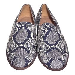 Madewell Alex Snake Embossed Leather Loafers Size Women’s 7