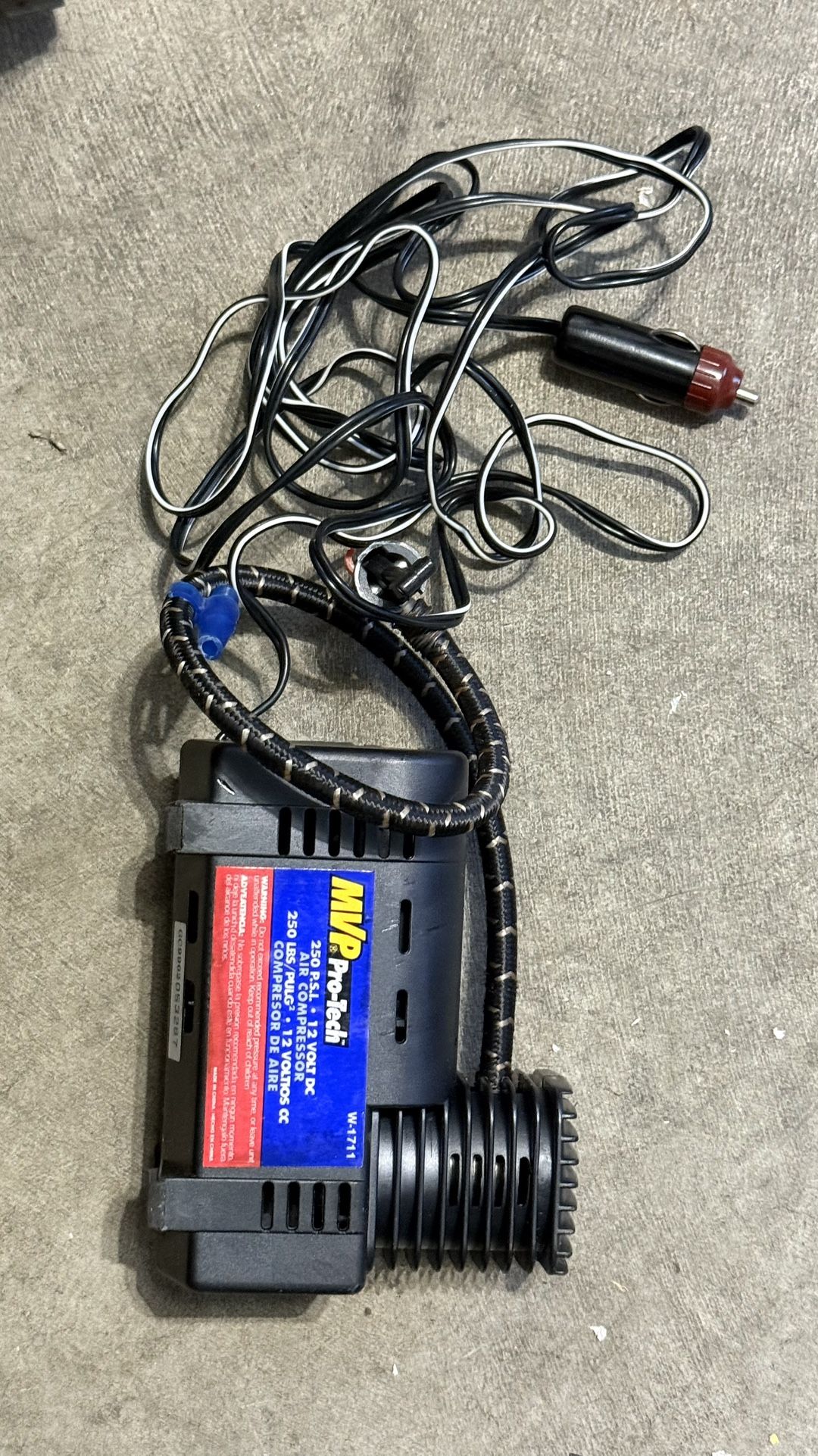 12V Portable Air Compressor / Tire Inflator – MVP Pro-Tech