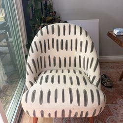 White/Grey World Market Chair 