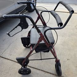 Sitting Walker with Footrest
