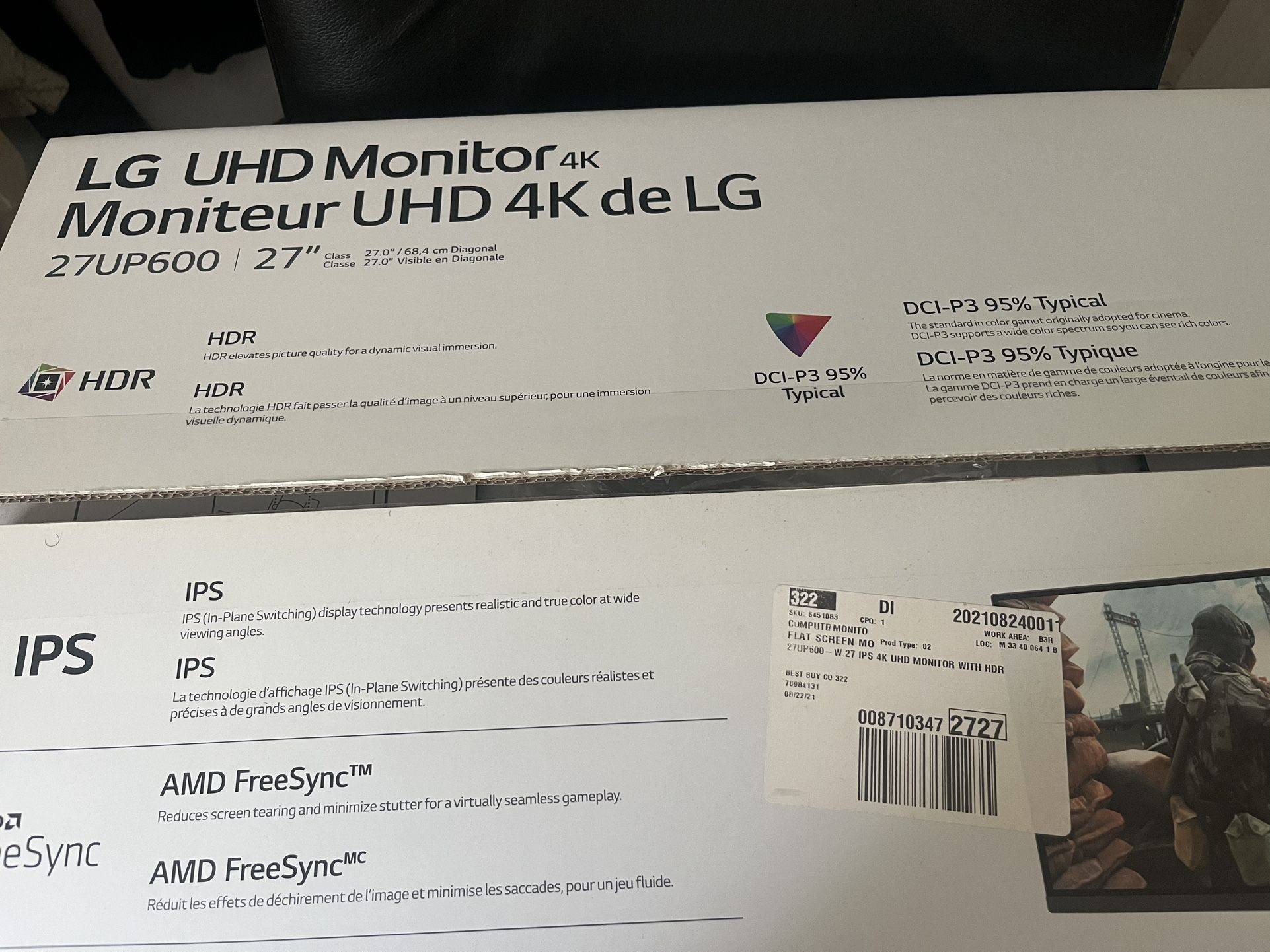 4k HDR Lg Monitor
