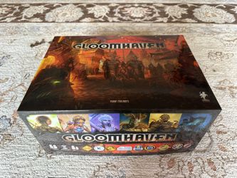 Gloomhaven Cephalofair games & The Broken Token Organizer set 