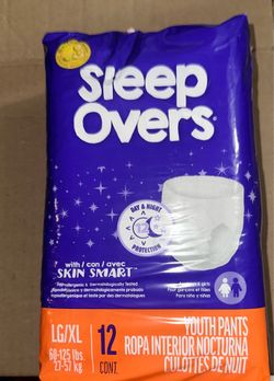 Sleep over pull ups