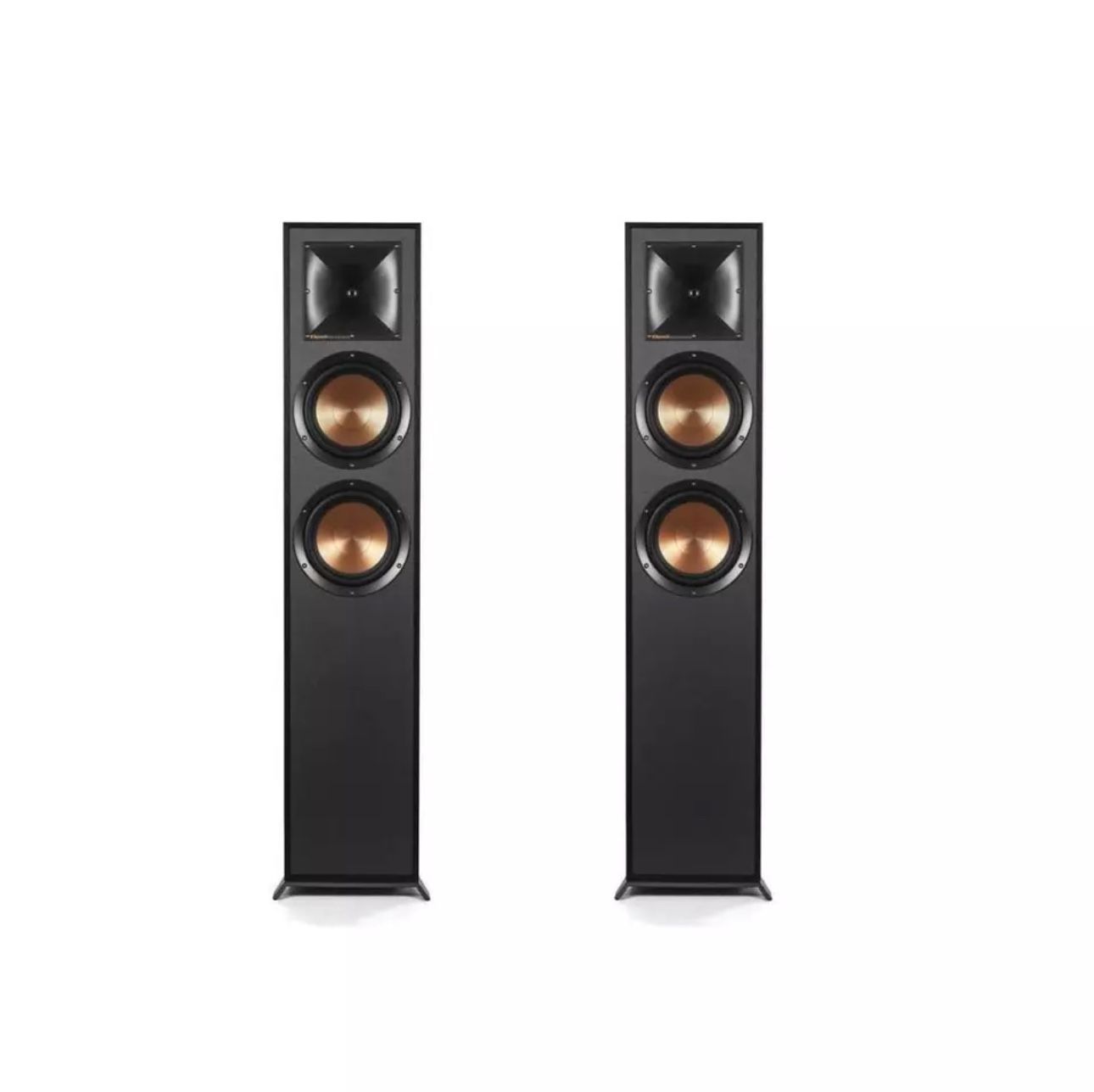 Klipsch Reference R-625FA Floorstanding Speaker, Black, Pair