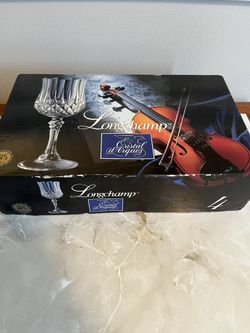 Longchamp crystal Wine Or Liqueur Glasses (set Of 4) - $20 OBO