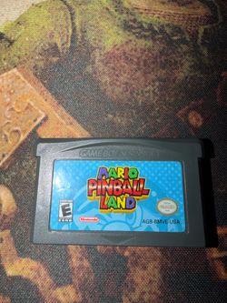 Mario pinball gba