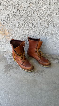 Red Wing Men’s Boots Size 9 Soft Toe
