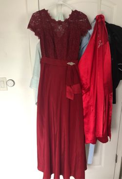 Red dress