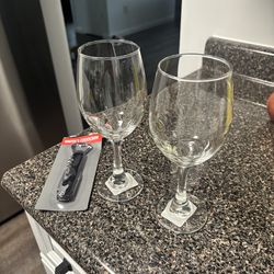 Wine glasses