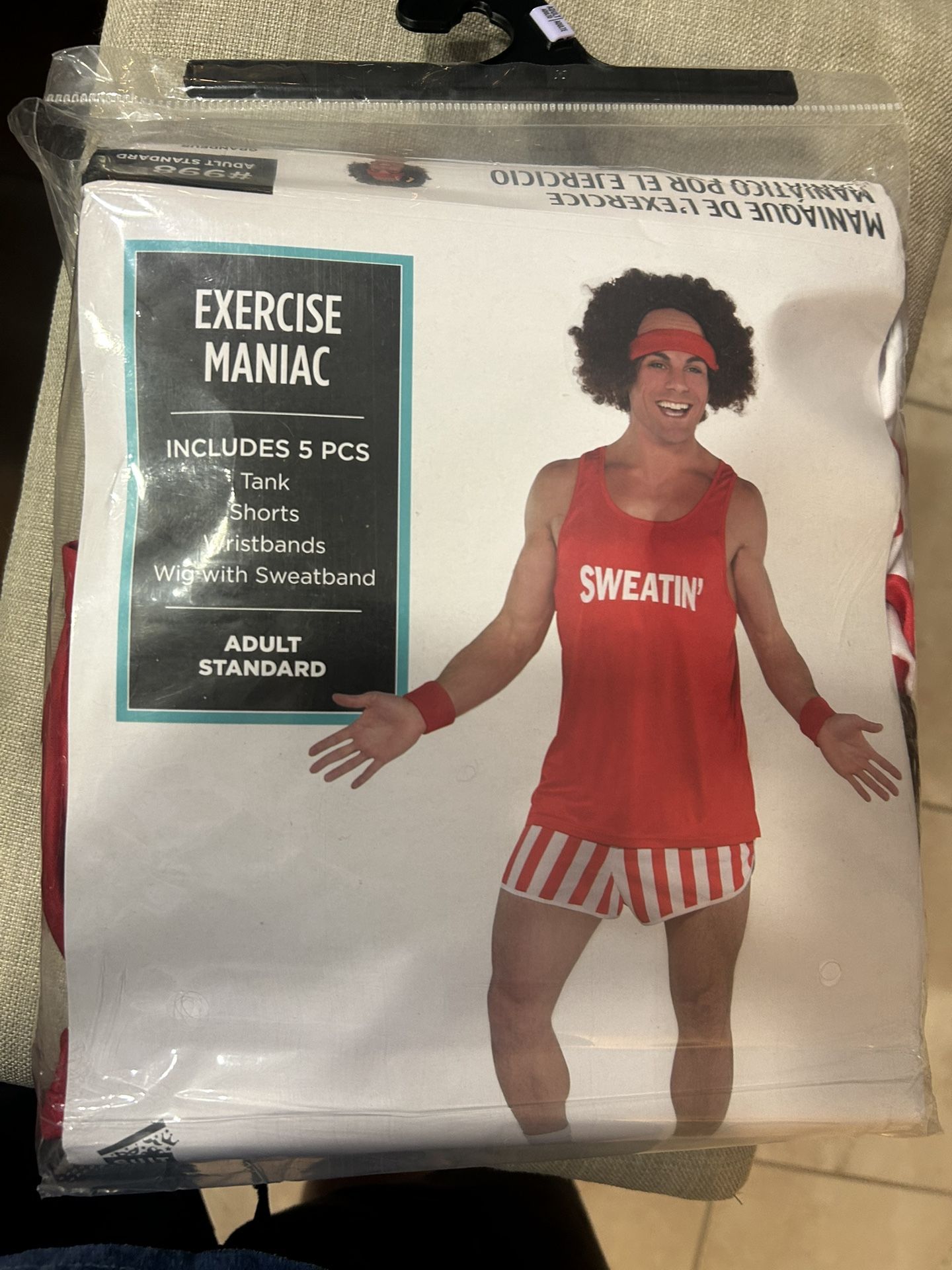 Mens Richard Simmons costume L/CL