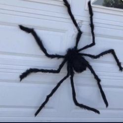 5ft Giant Spider Halloween Hairy Spider Large Halloween Decorations 