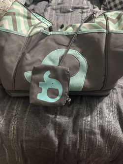 Elephant Diaper Bag With Changing Mat/sleeper
