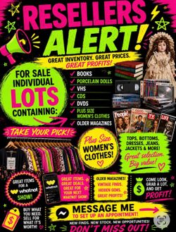 Porcelain dolls, CD's, DVD's, VHS's, Plus size Women’s Clothes ,Older Magazines