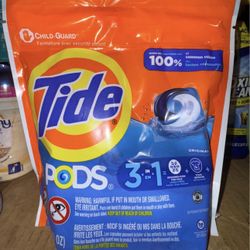 Tide Pods 16 count $4.50 each