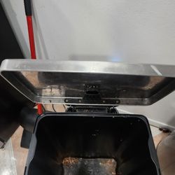 Tramontina 13 Gallon Stainless Steel Trash Can 