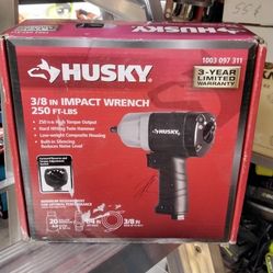 Husky 3/8" Impact Wrench 250ft.lbs 