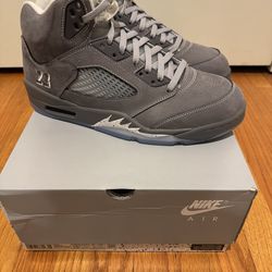 Jordan 5 “Wolf Grey” Sz: 10.5 Men