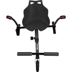 Hoverboard Seat Attachment for 6.5\" 8\" 10\" Self Balancing Scooter, Hoverboard Kart for Kids or Adults, Black Hoverboard Attachments Adjustable Fra 