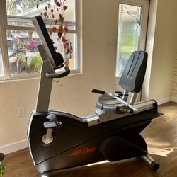 Life Fitness recumbent bike